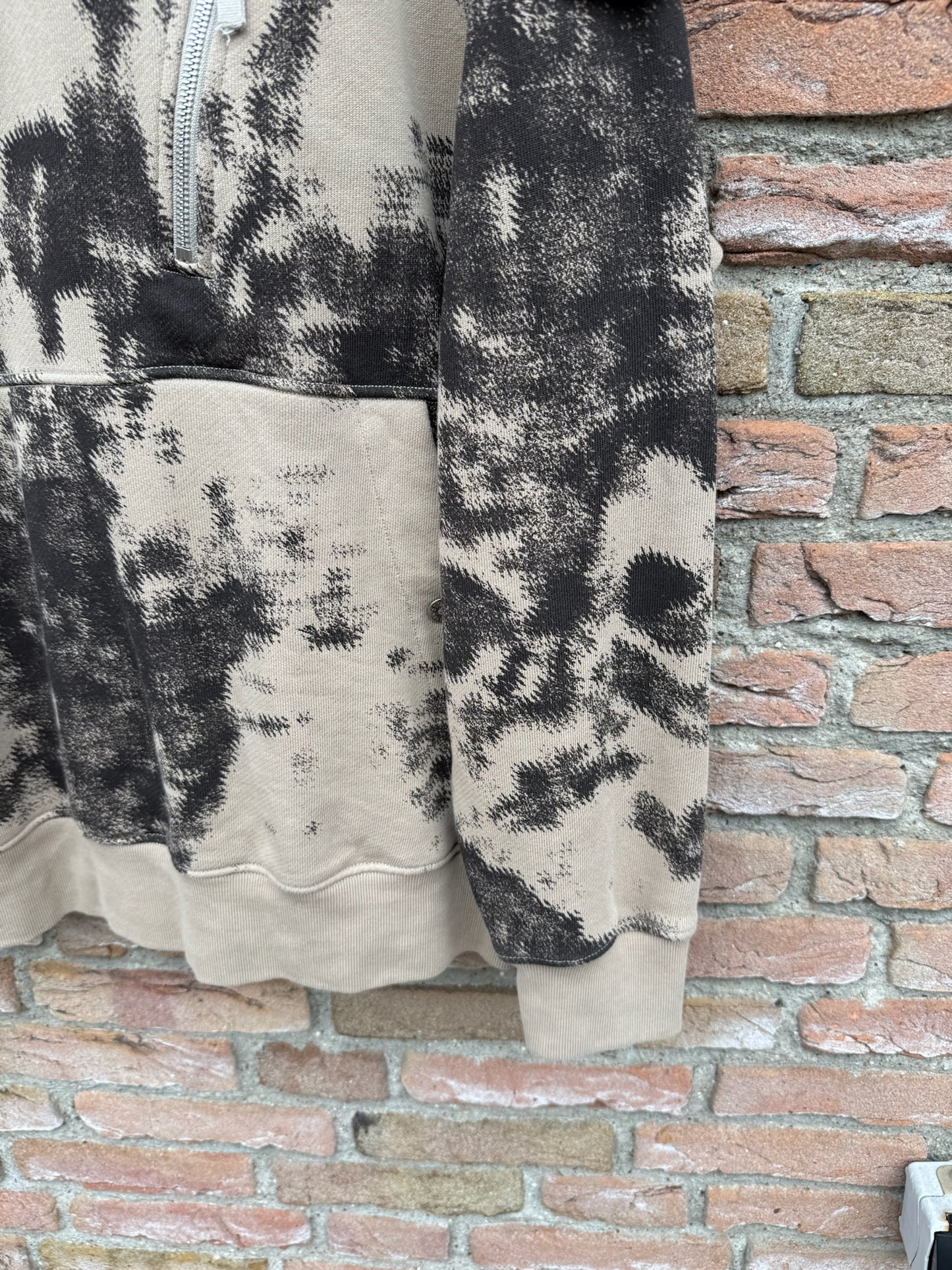 Stone Island Earth Mapping Zip Sweatshirt - XL