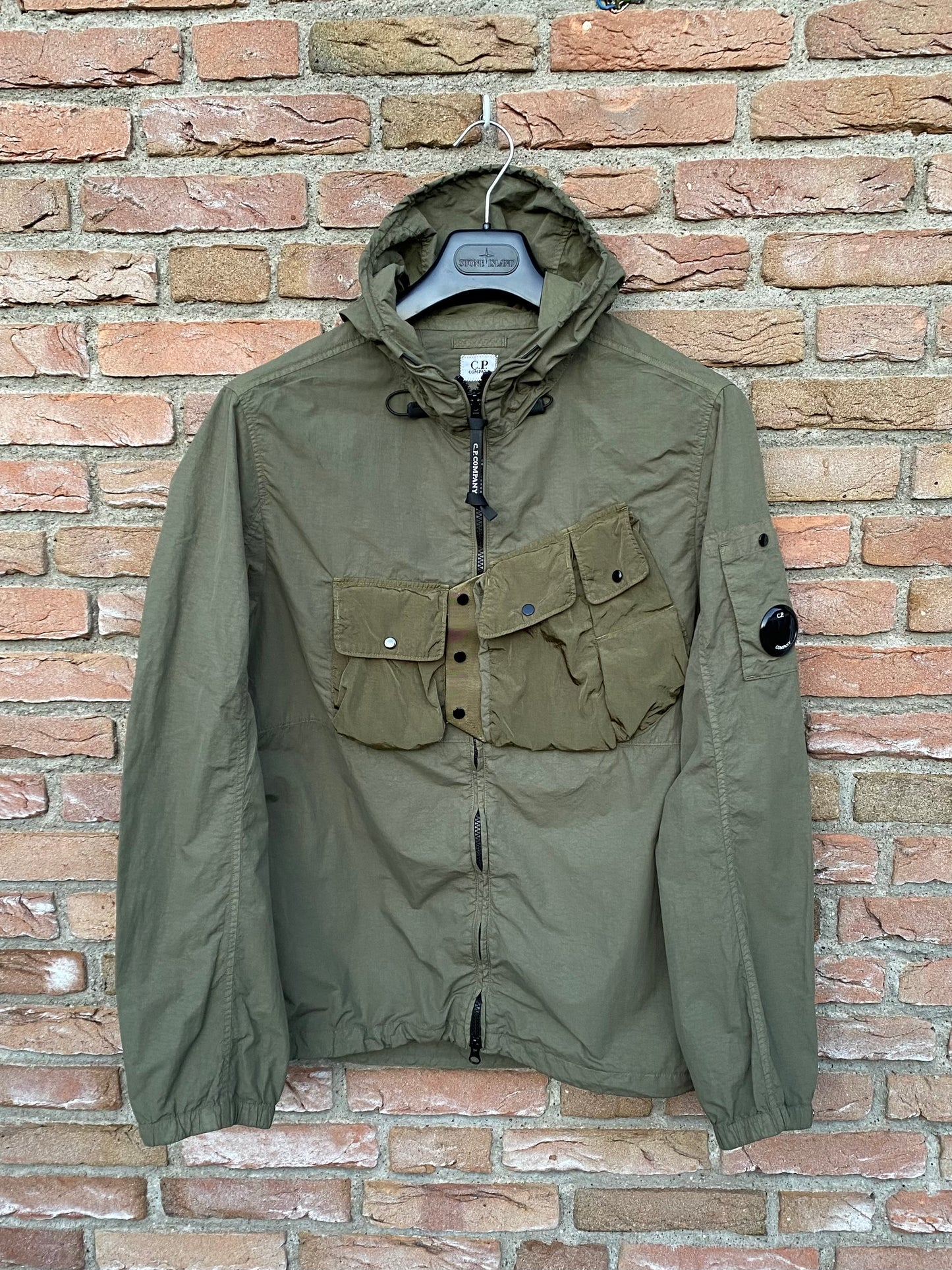 C.P. Company Flatt Nylon Jacke - L