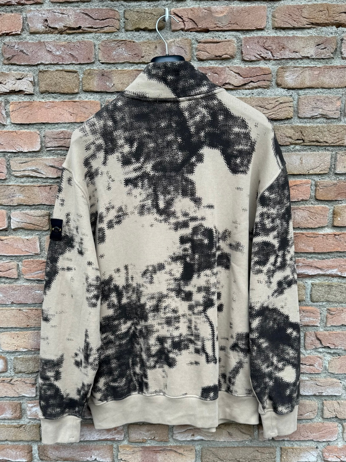 Stone Island Earth Mapping Zip Sweatshirt - XL