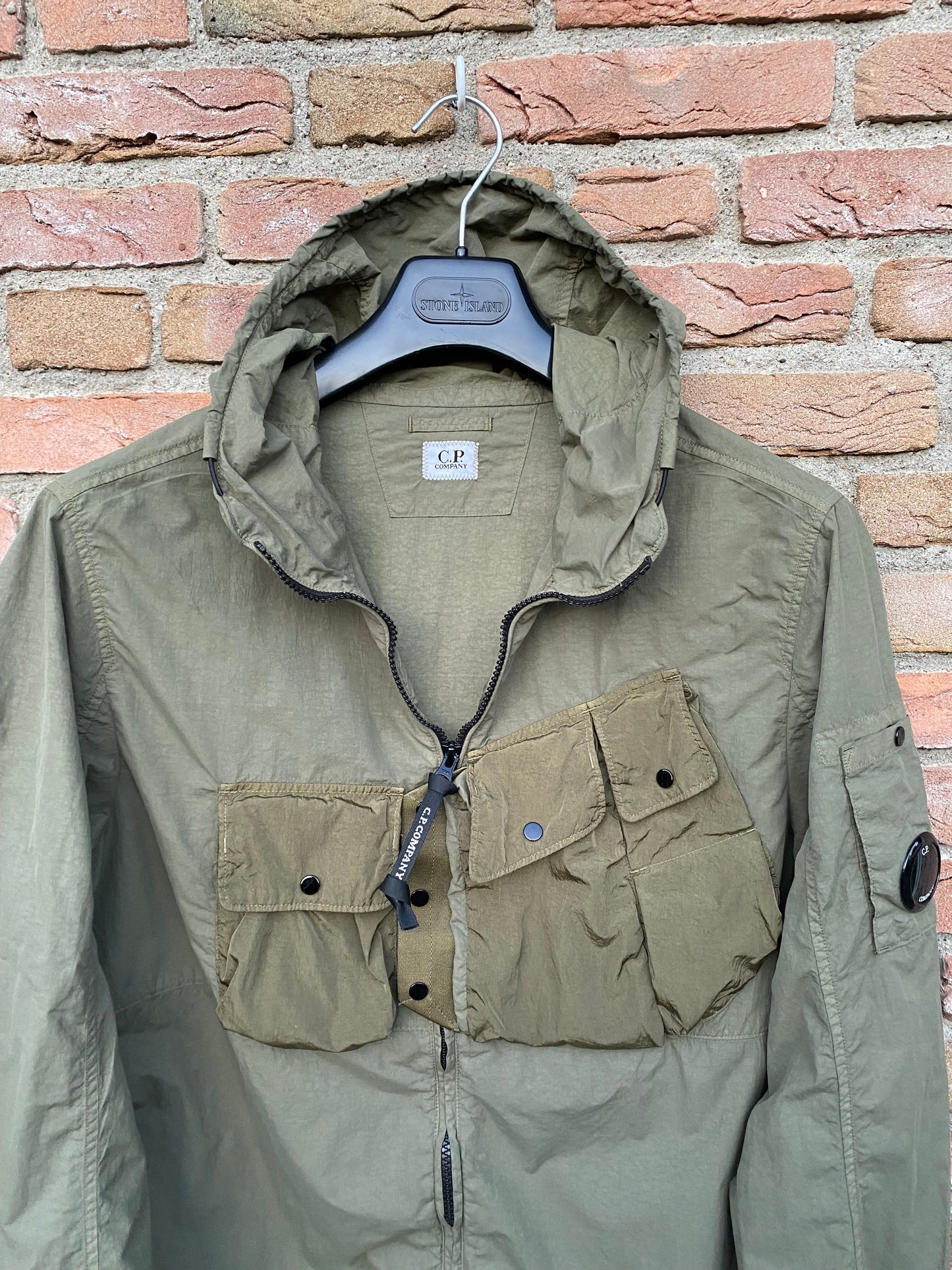 C.P. Company Flatt Nylon Jacke - L