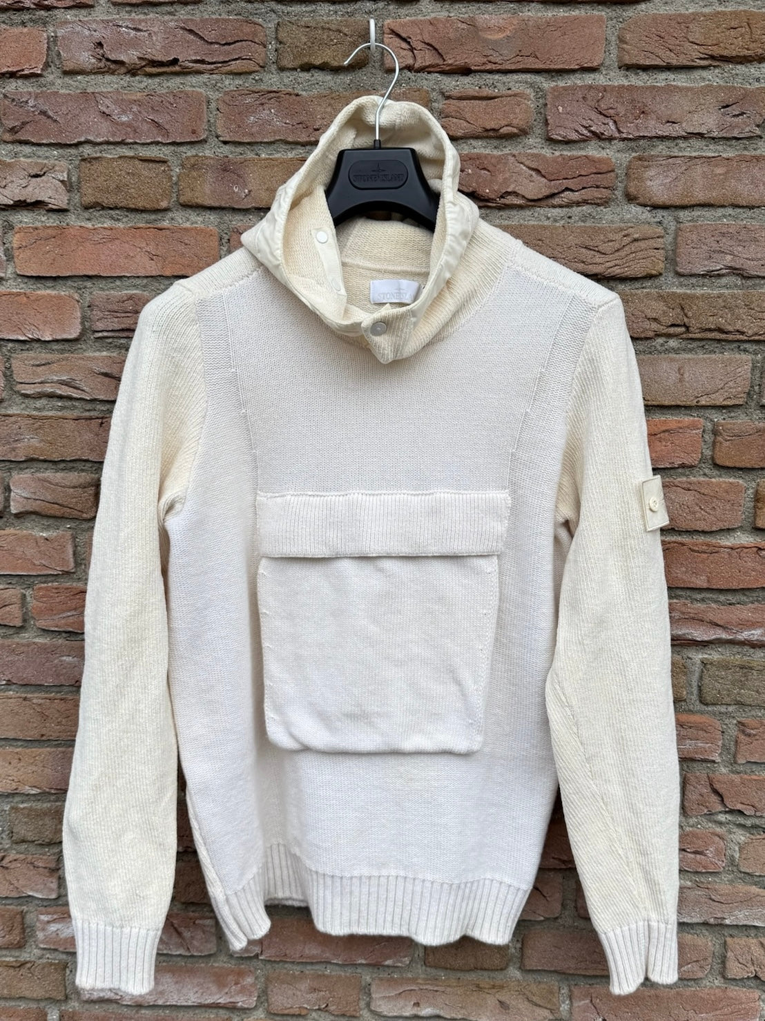 Stone Island Ghost Knit Hoodie - L
