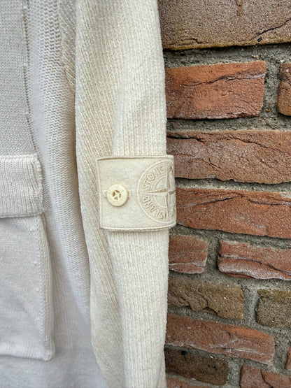 Stone Island Ghost Knit Hoodie - L