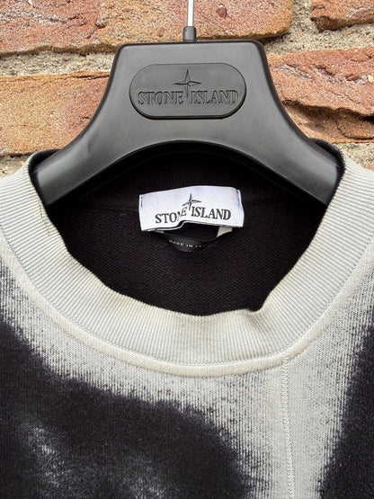 Stone Island Hand Sprayed Sweatshirt - L