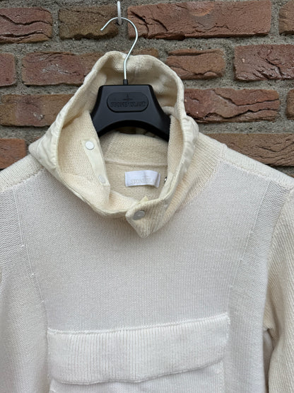 Stone Island Ghost Knit Hoodie - L