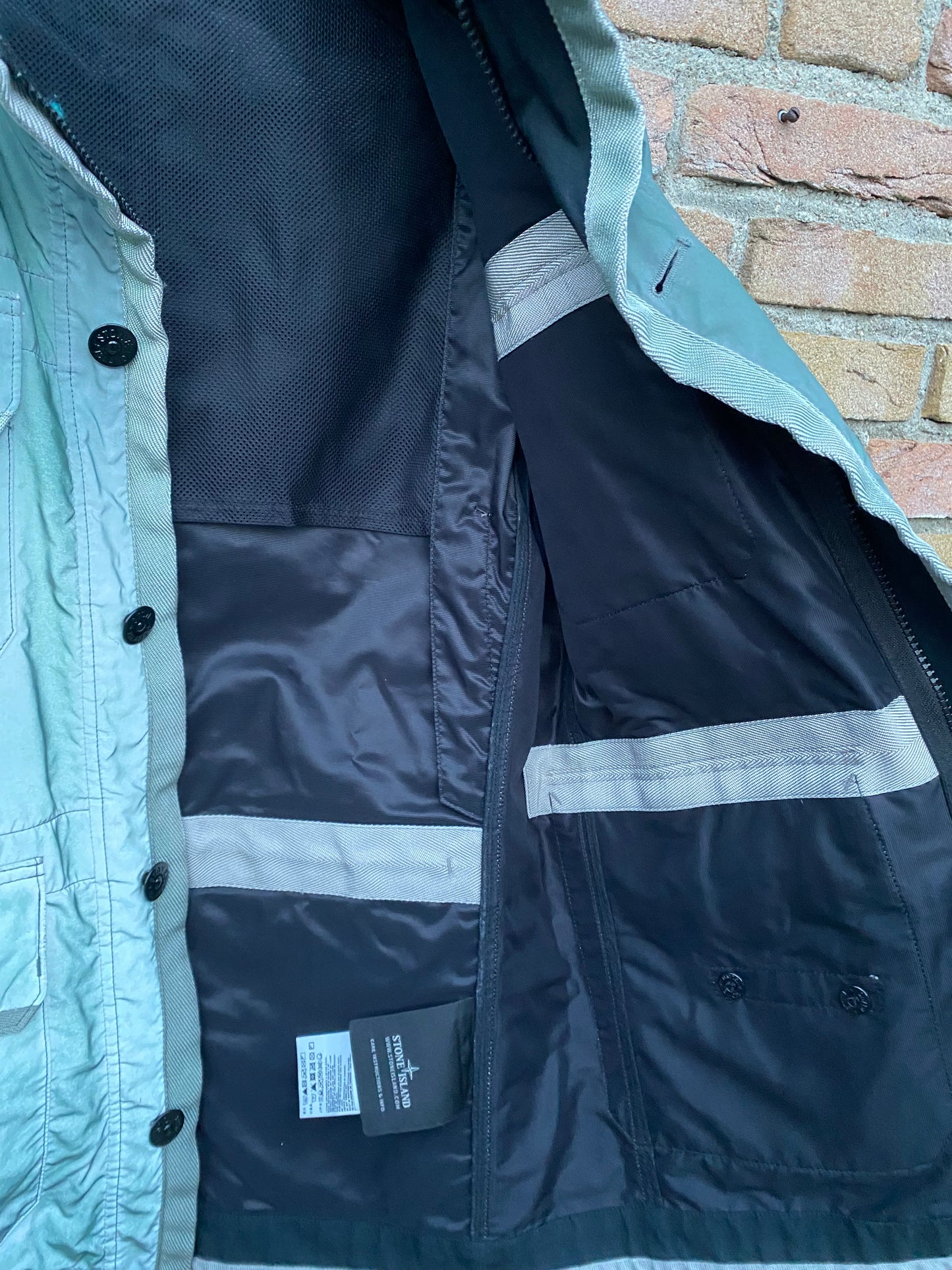 Stone Island Liquid Reflective Jacke - M