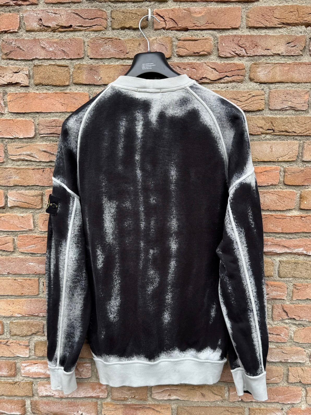 Stone Island Hand Sprayed Sweatshirt - L