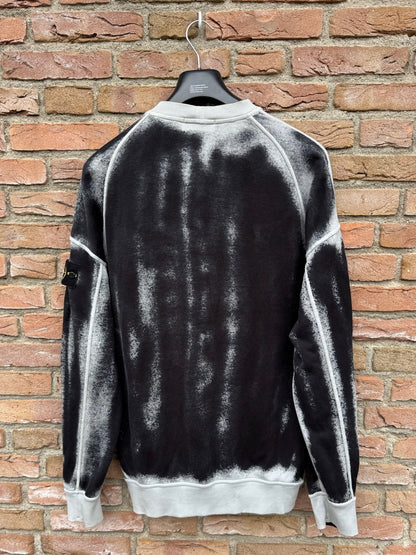 Stone Island Hand Sprayed Sweatshirt - L