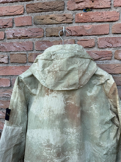 Stone Island Dissolving Grid Camo Nylon Jacket - L