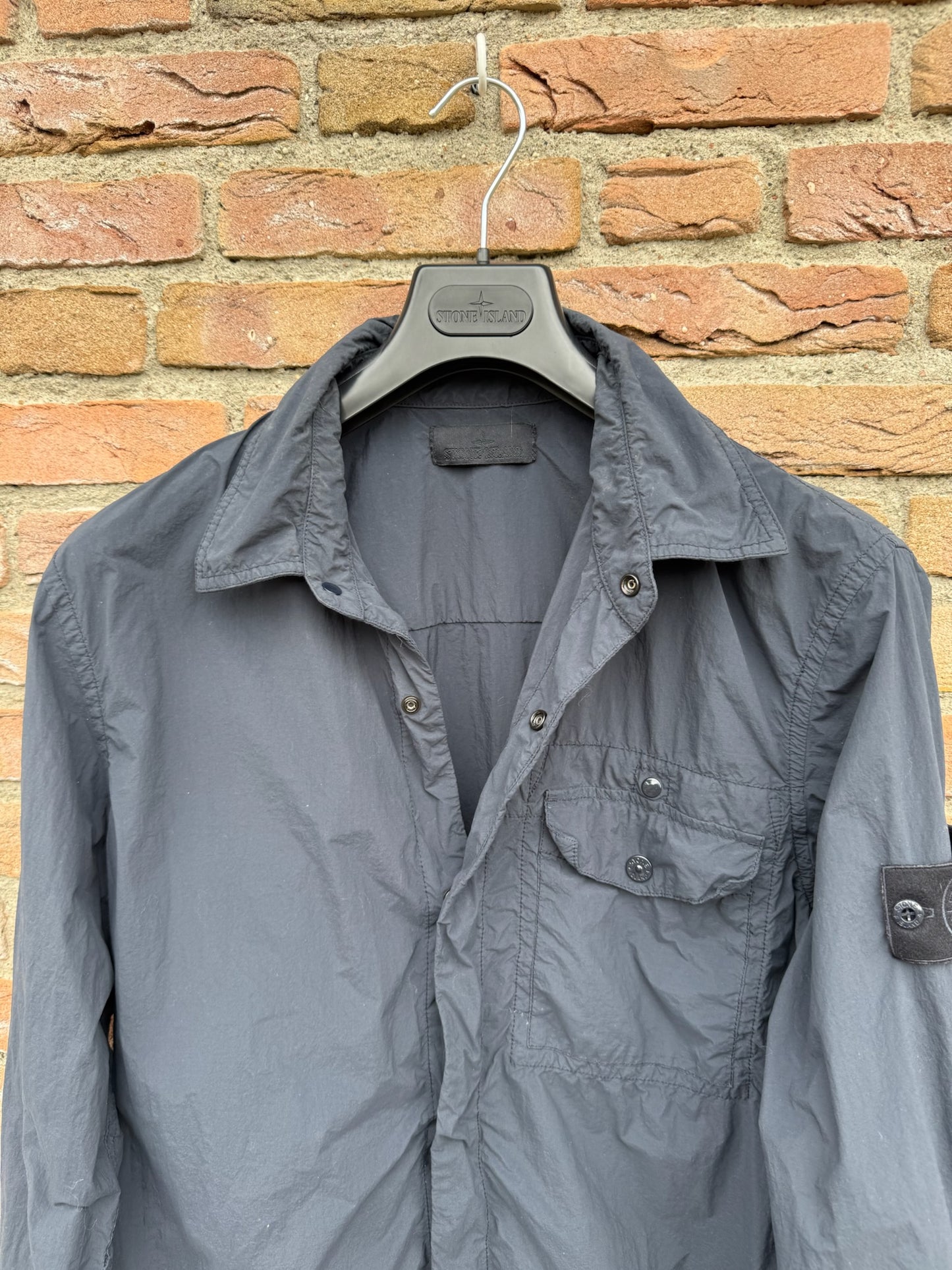 Stone Island Ghost Nylon Smerigliato Overshirt - L