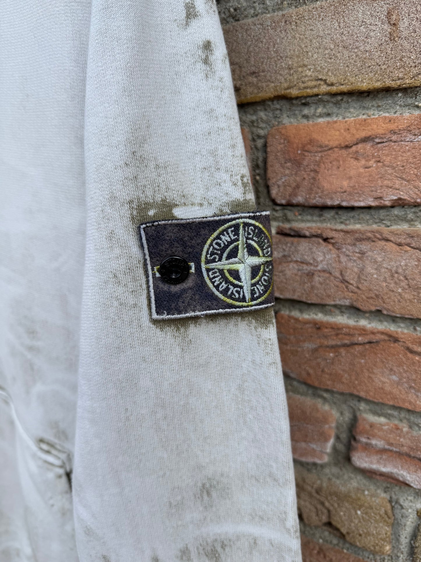 Stone Island Hand Corrosion Hoodie - M