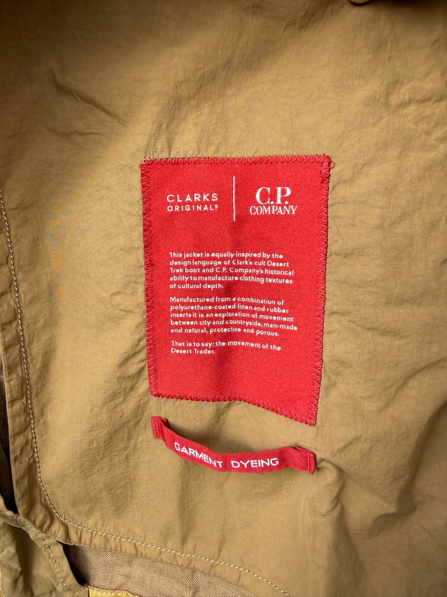 C.P. Company x Clarks Lino Wax Jacket - M