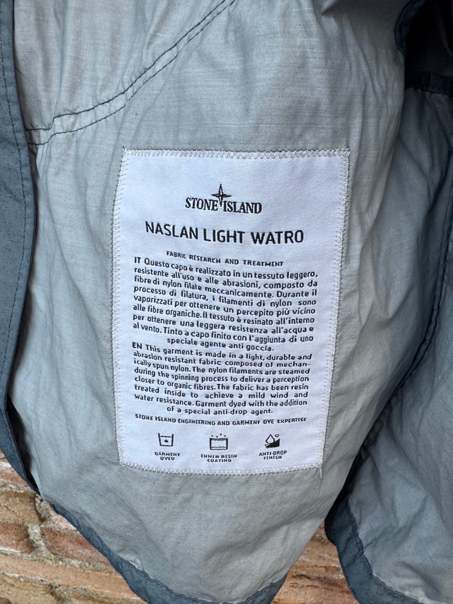 Stone Island Naslan Light Watro Jacket - M