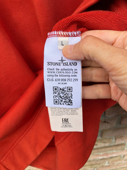 Stone Island Zip Hoodie - L