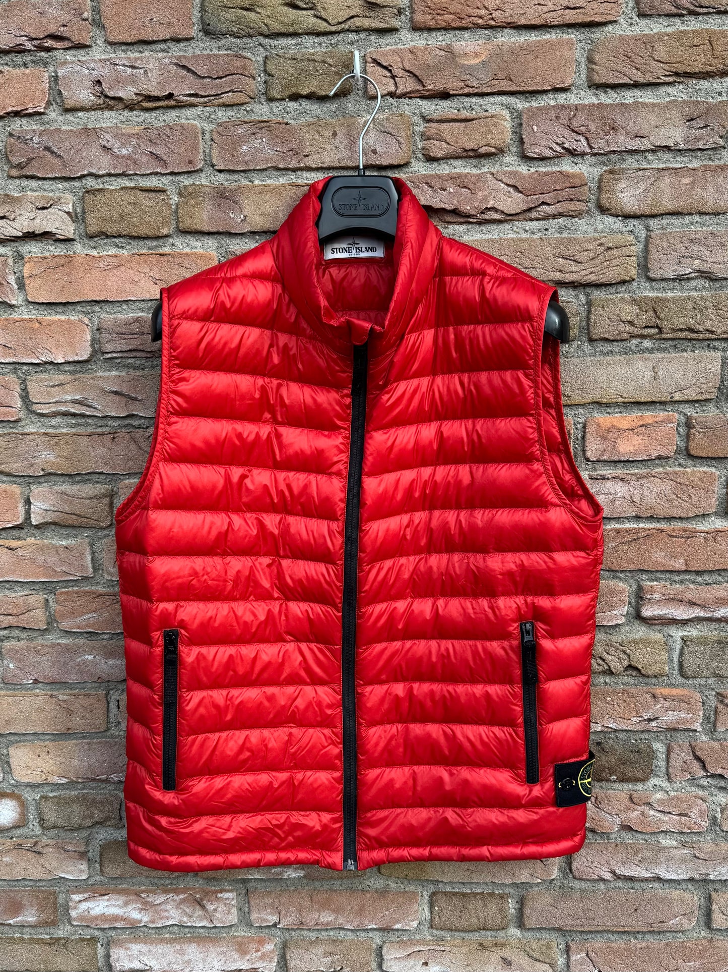 Stone Island Micro Rip Stop Daunenweste - L