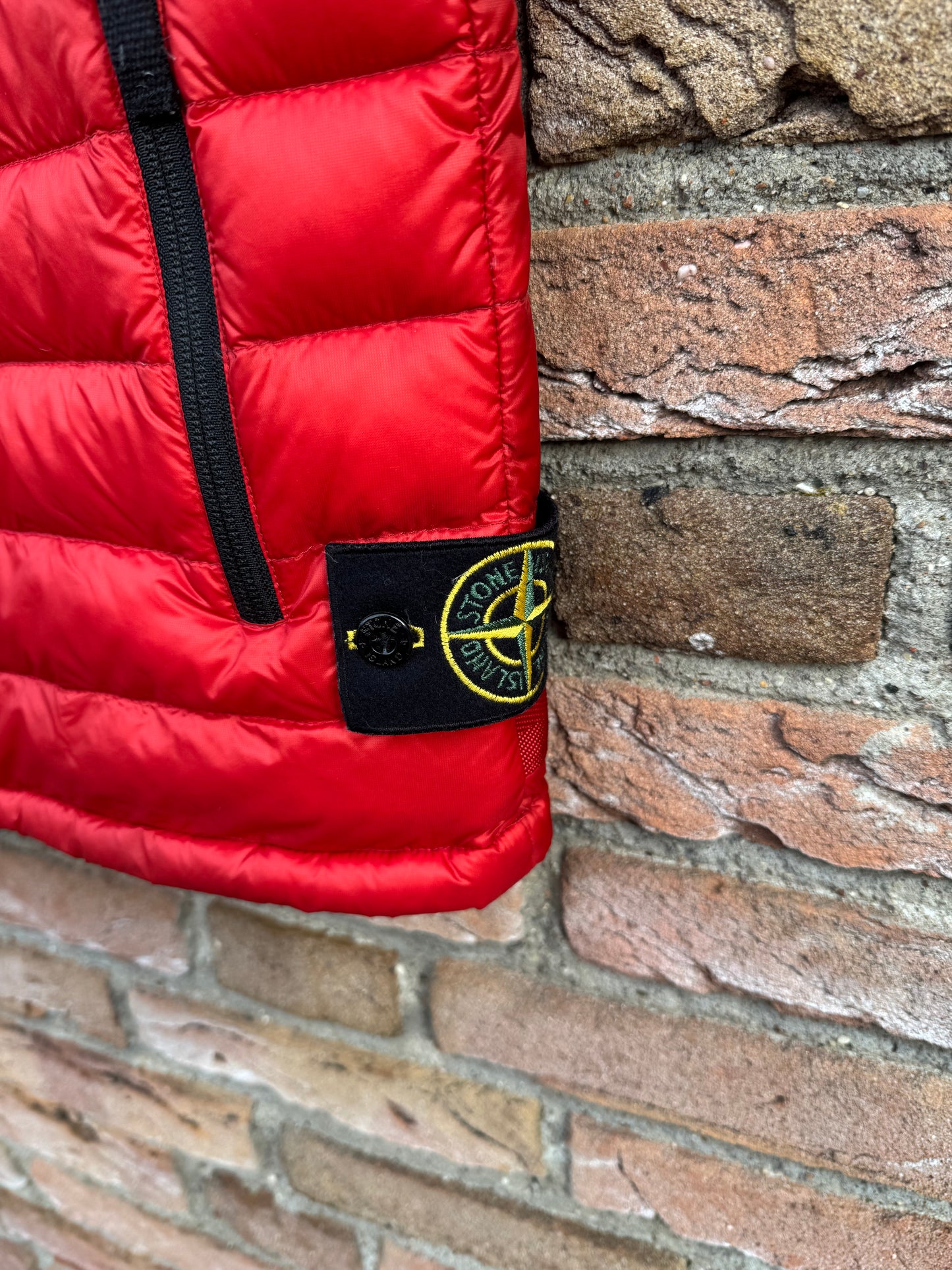 Stone Island Micro Rip Stop Daunenweste - L