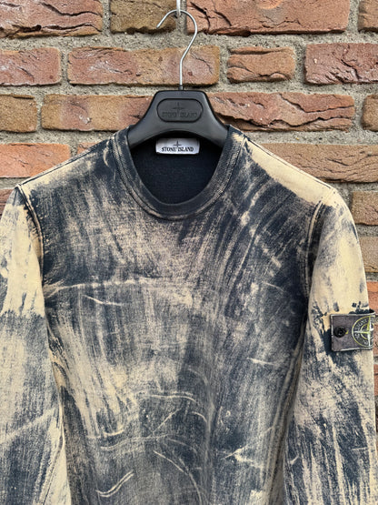 Stone Island Hand Corrosion Sweatshirt - M