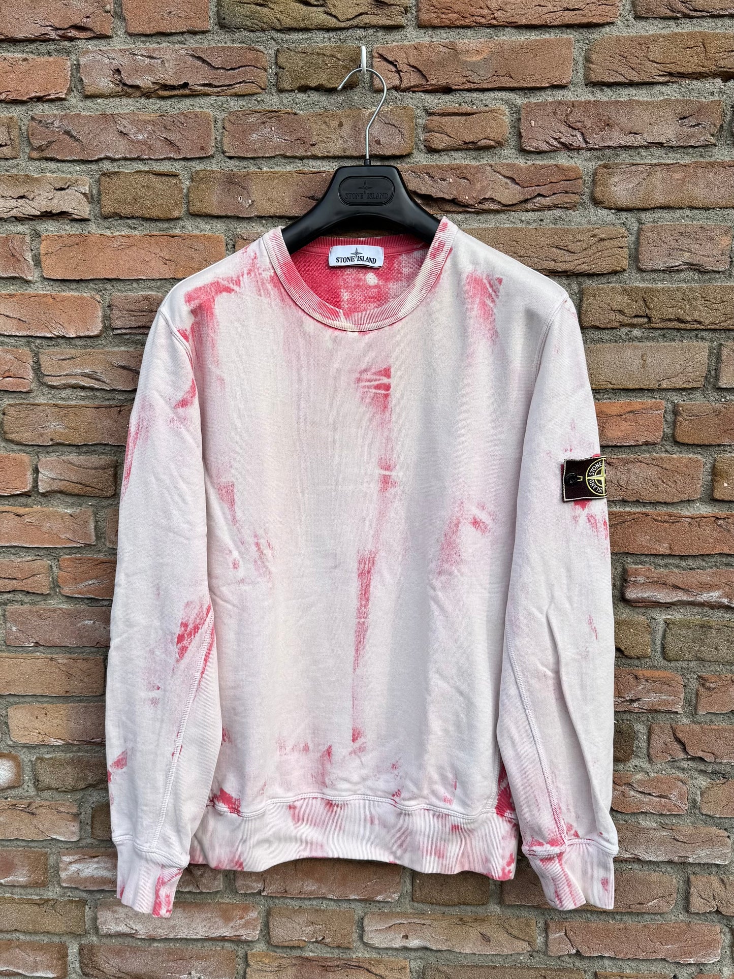 Stone Island Hand Corrosion Sweatshirt - L