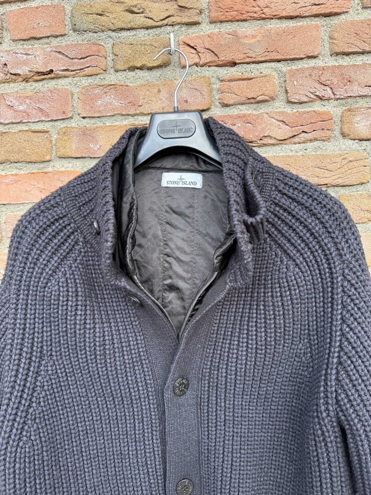 Stone Island Lined Knit Jacket - XXL