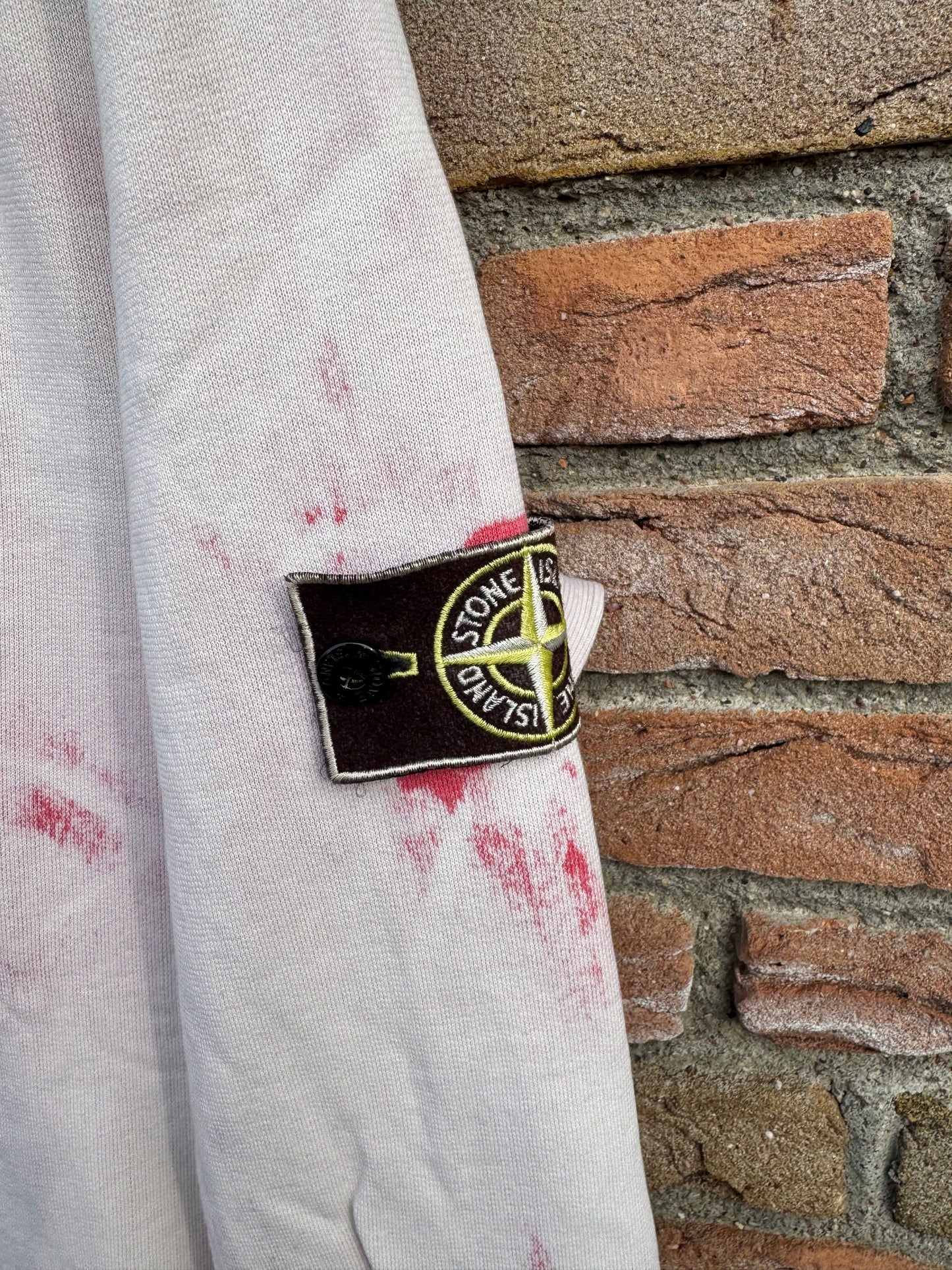 Stone Island Hand Corrosion Sweatshirt - L