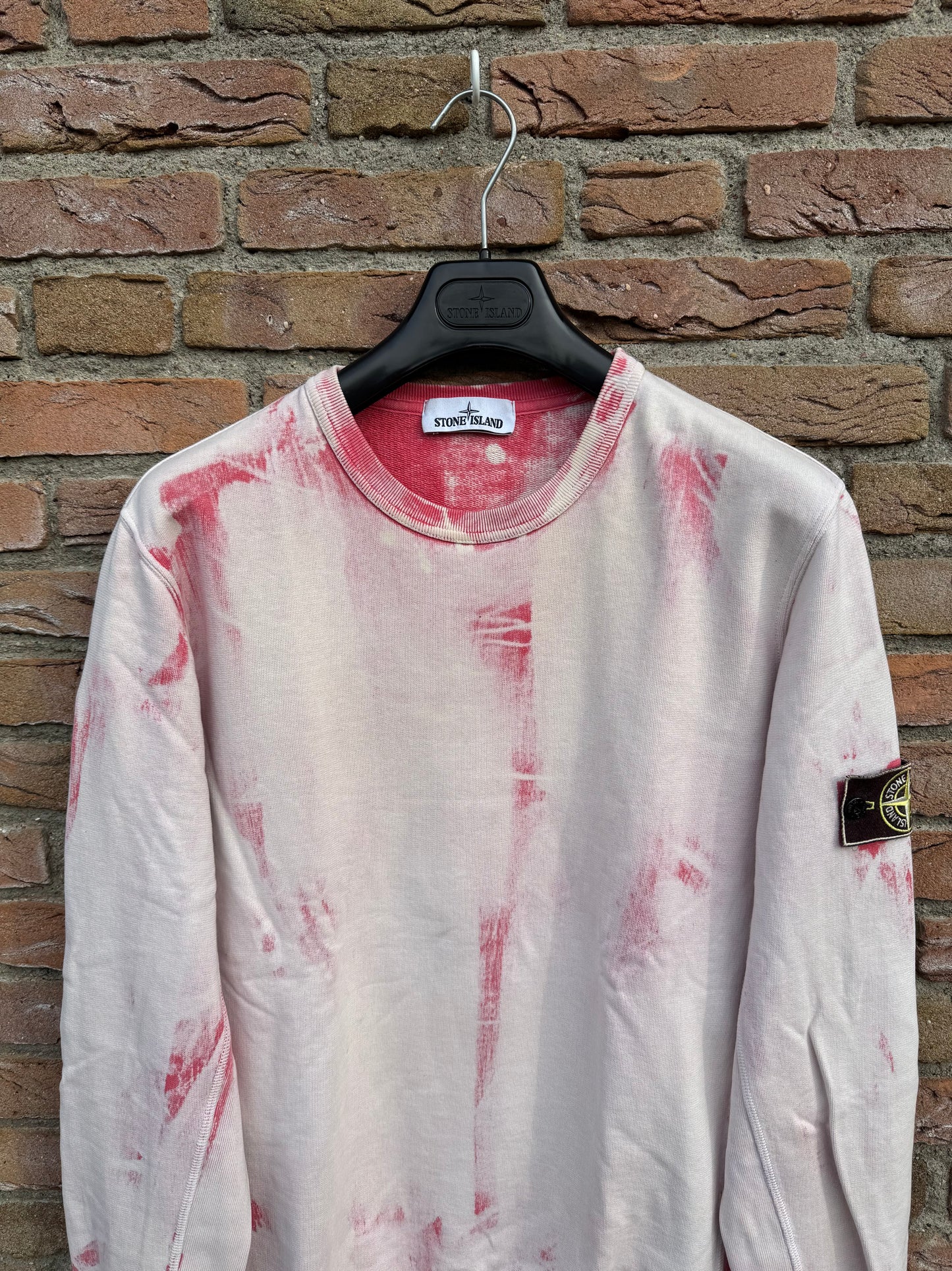 Stone Island Hand Corrosion Sweatshirt - L