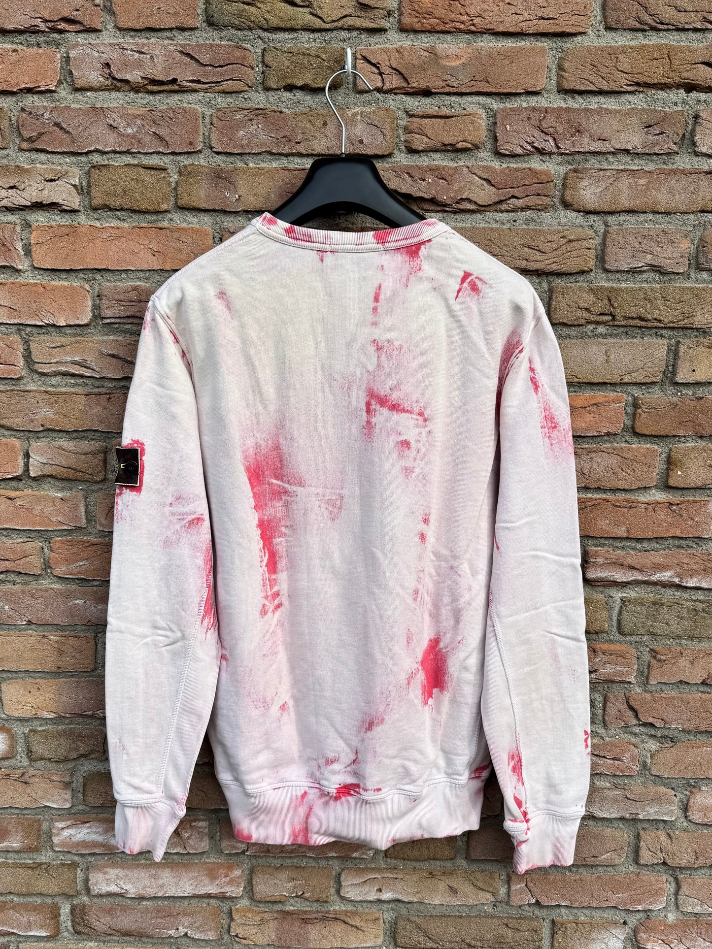 Stone Island Hand Corrosion Sweatshirt - L