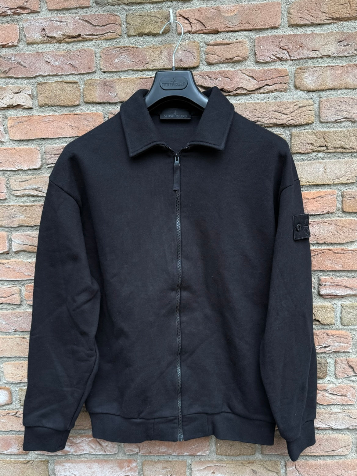 Stone Island Ghost Zipped Sweatshirt - L