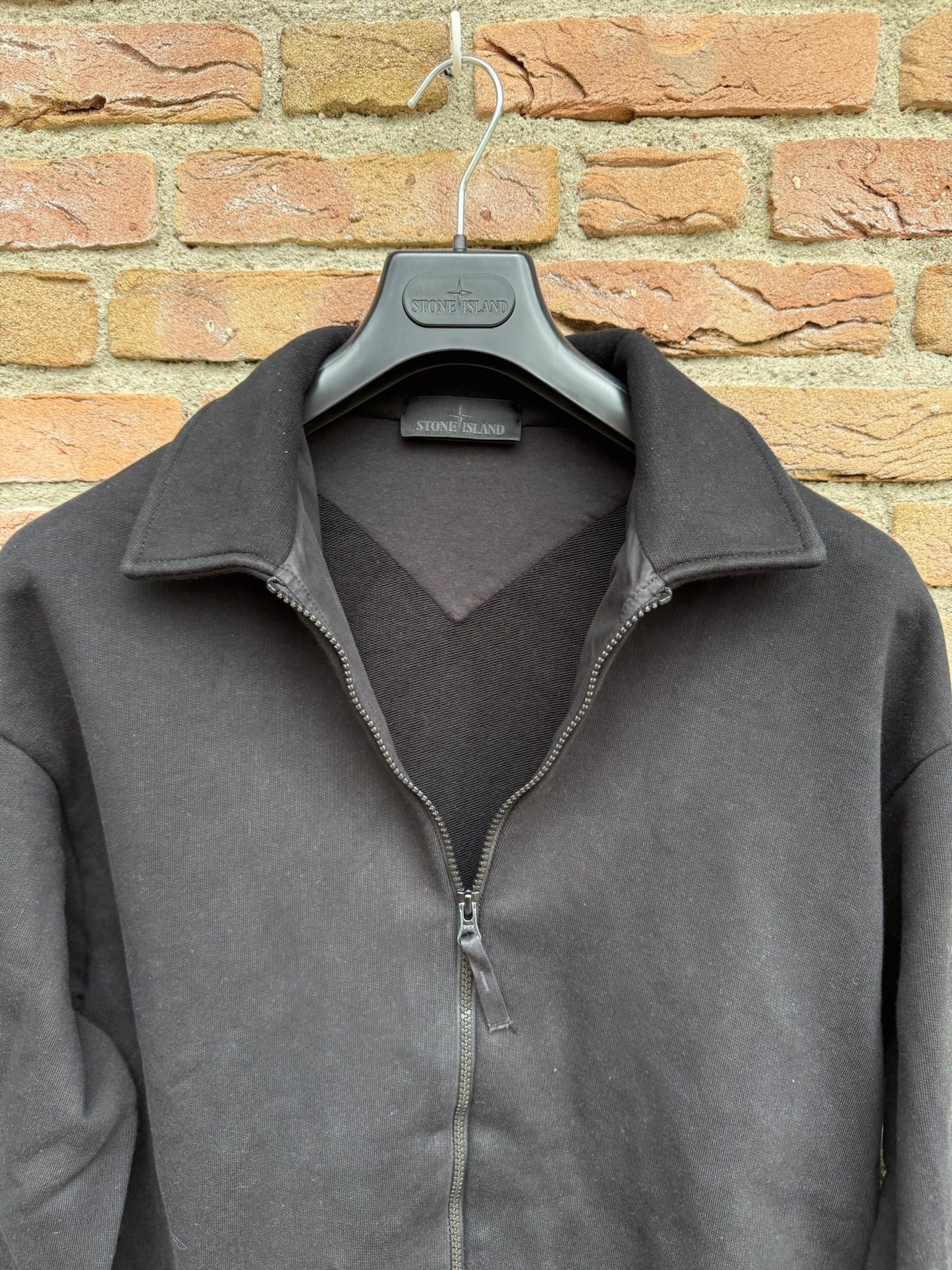 Stone Island Ghost Zipped Sweatshirt - L