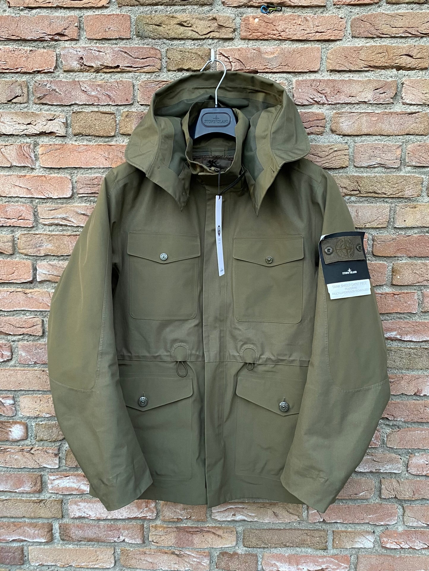 Stone Island Ghost Tank Shield Jacke - M