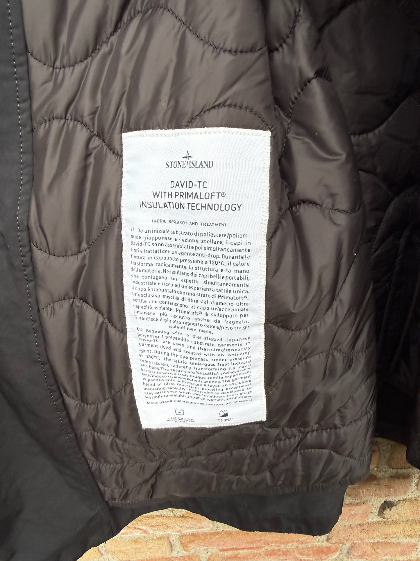 Stone Island David-TC Primaloft Jacket - L