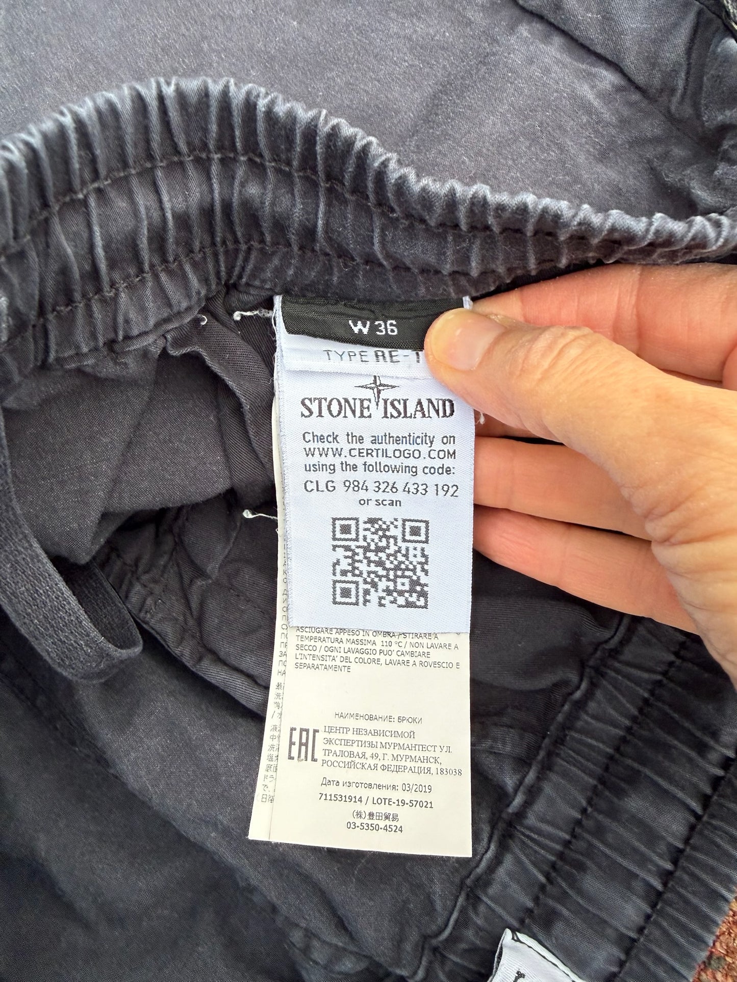 Stone Island Cargos - W36