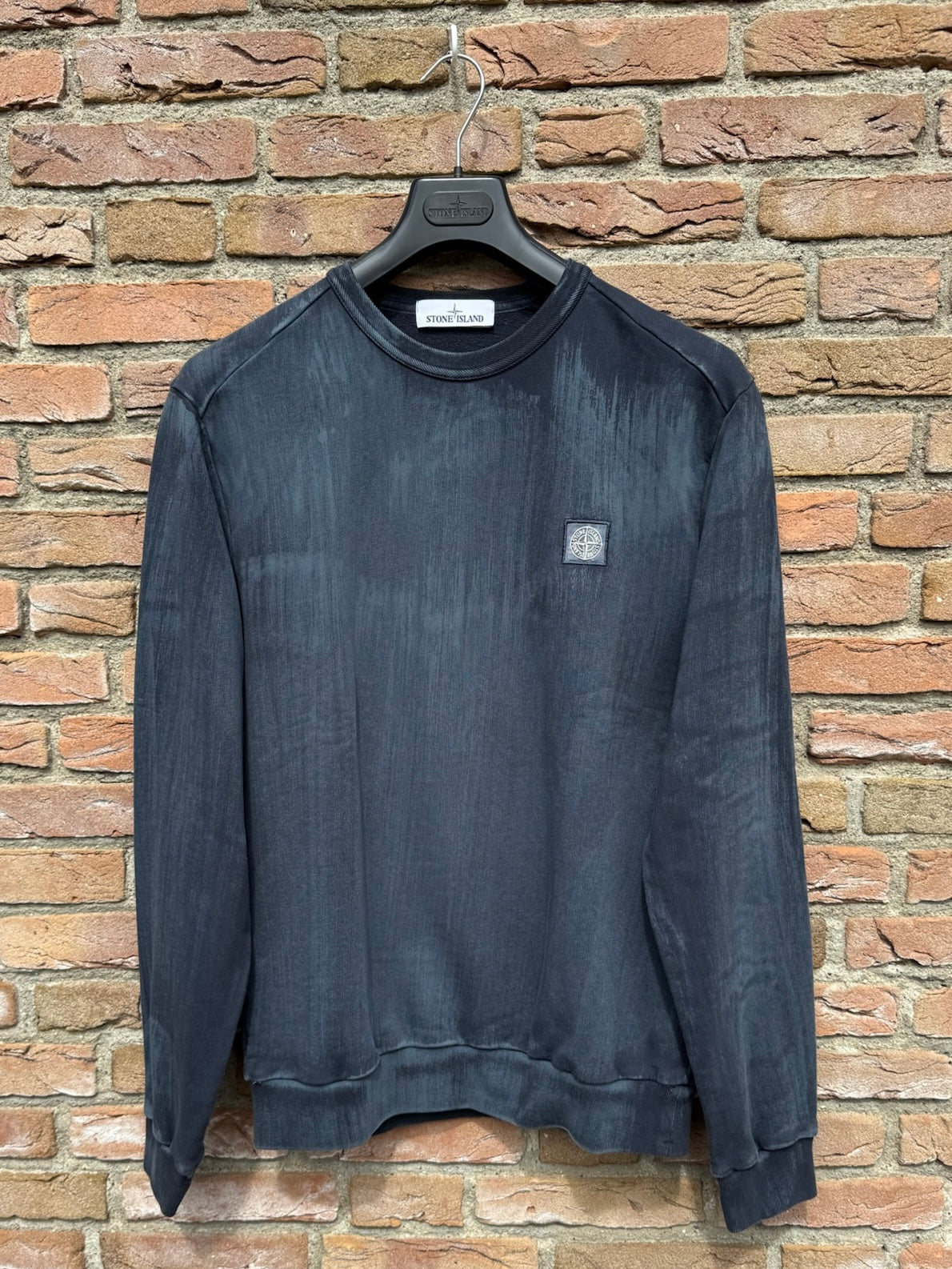 Stone Island Hand Brushed Sweatshirt - L