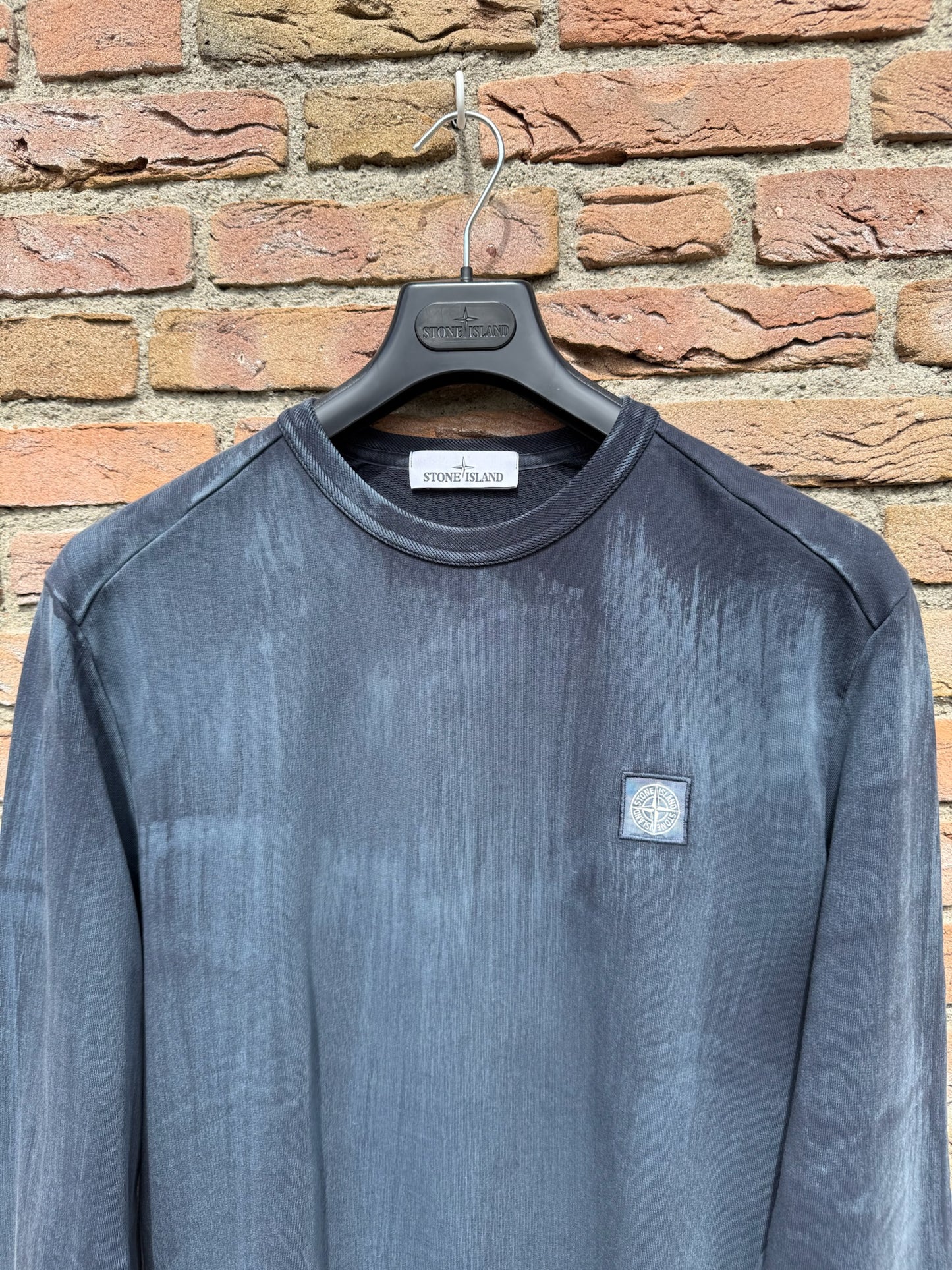 Stone Island Hand Brushed Sweatshirt - L
