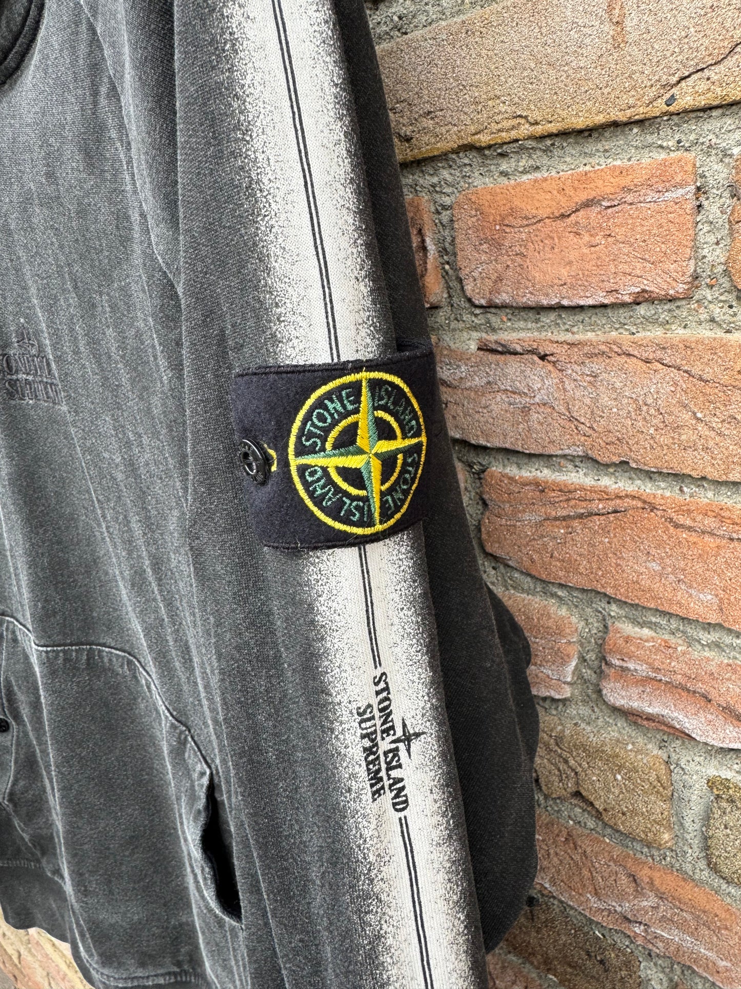 Stone Island x Supreme Hoodie - L