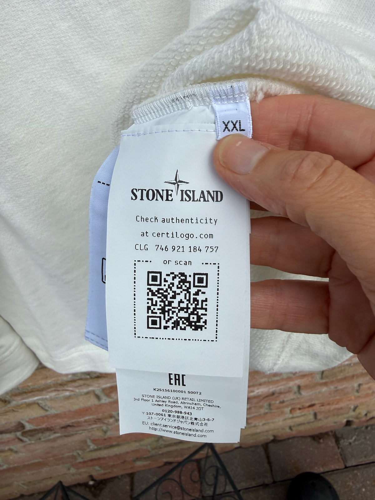 Stone Island Raw Beauty Sweatshirt - XXL