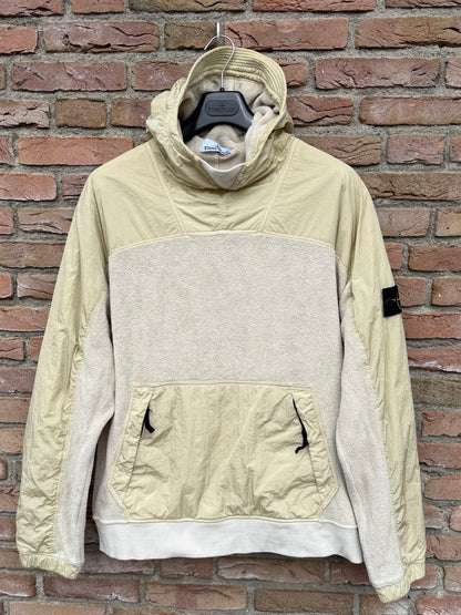 Stone Island Cotton Pile with Nylon-TC Hoodie - XL