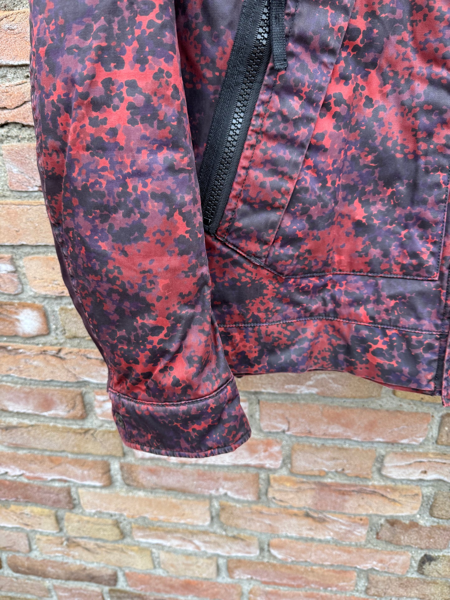 Stone Island Raso Gommato Camo Print-OVD Jacket - M