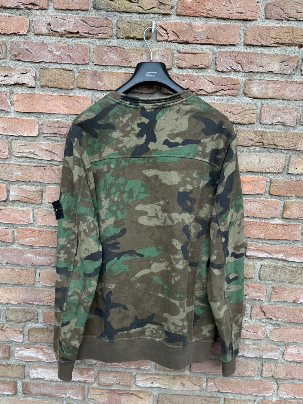 Stone Island x Supreme Camo Sweatshirt - L