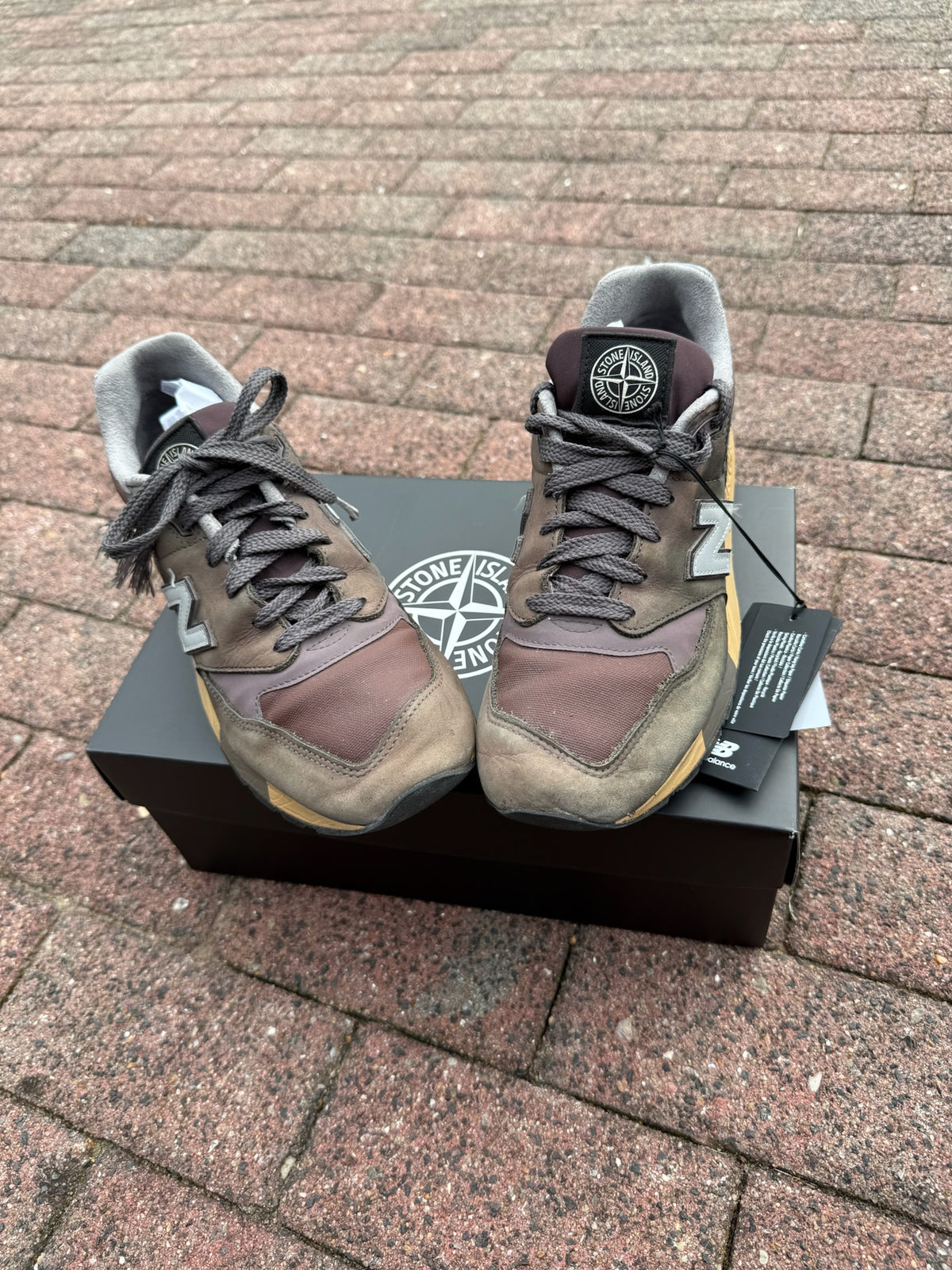 Stone Island x New Balance 998 Trainers - UK 8.5