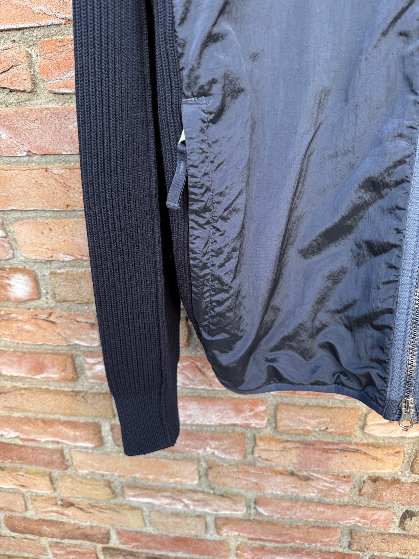 Stone Island Nylon Metal Primaloft and Knit Jacket - L