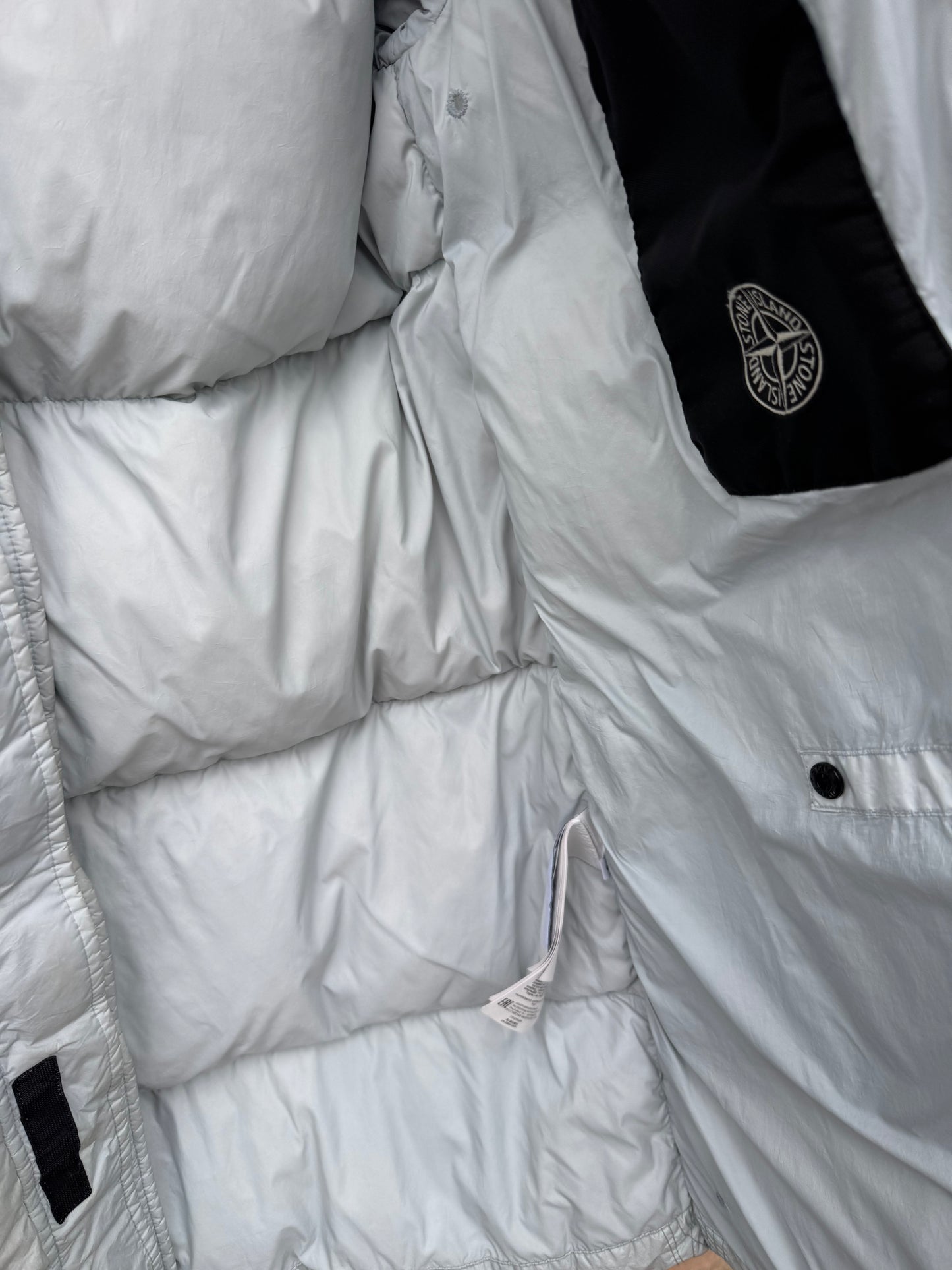 Stone Island Garment Dyed Crinkle Reps R-NY Down Jacket - S