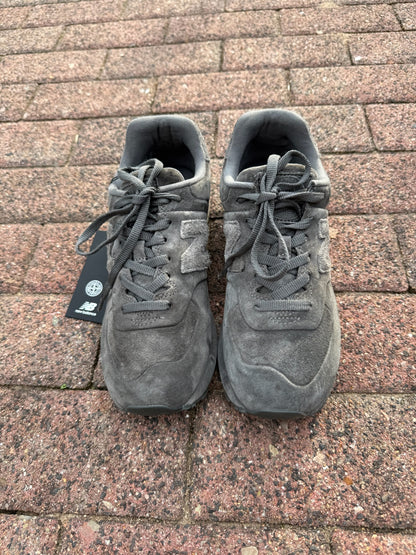 Stone Island x New Balance 574 Ghost Trainers - UK 8.5