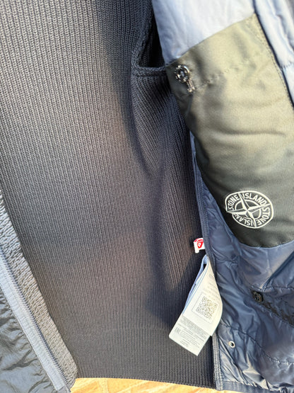 Stone Island Nylon Metal Primaloft and Knit Jacket - L