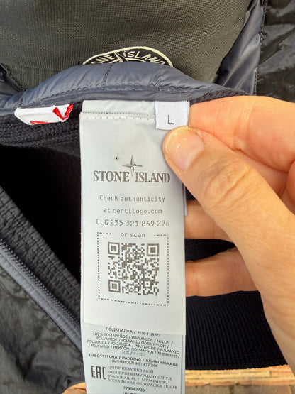 Stone Island Nylon Metal Primaloft and Knit Jacket - L