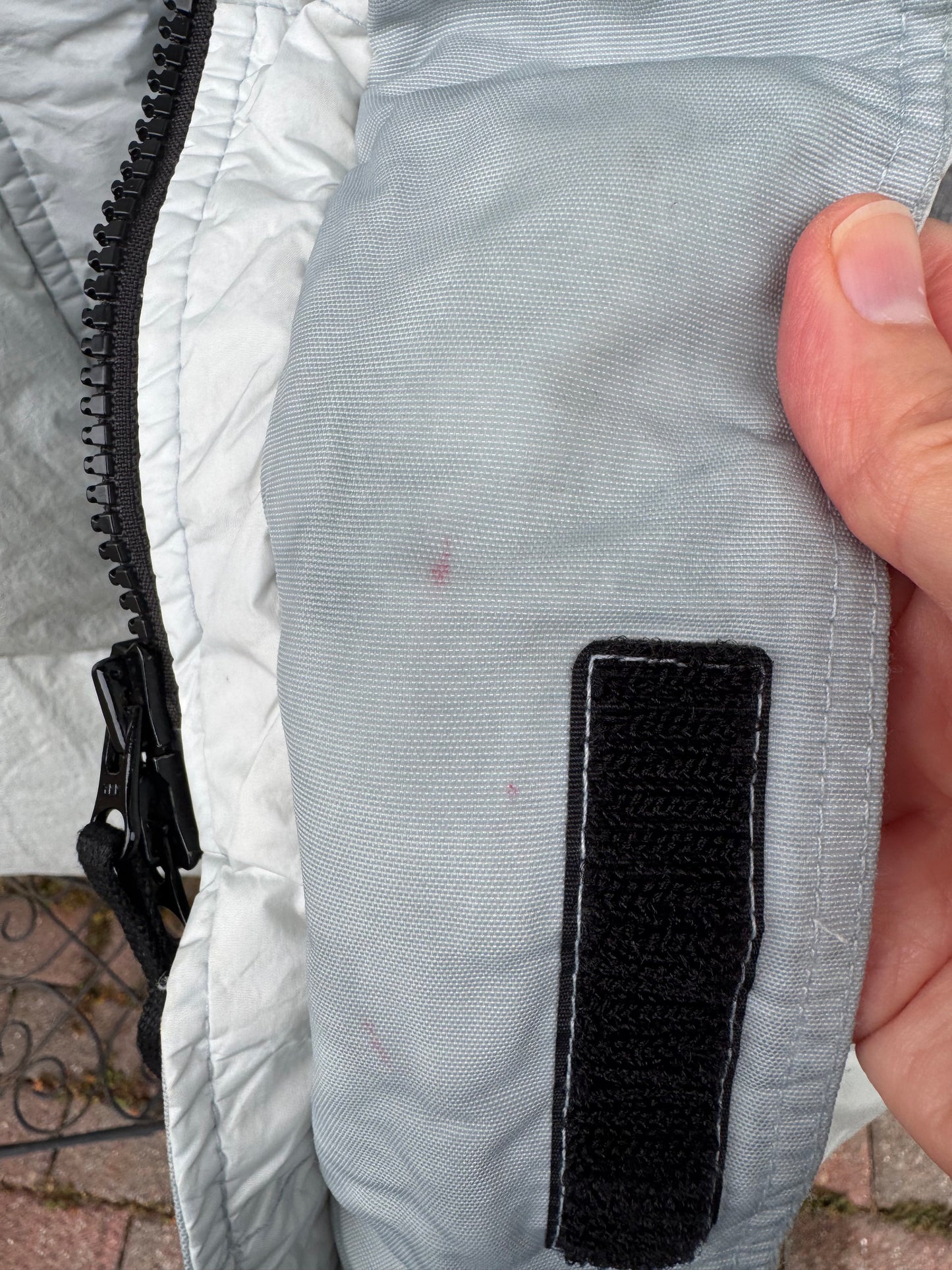 Stone Island Garment Dyed Crinkle Reps R-NY Down Jacket - S