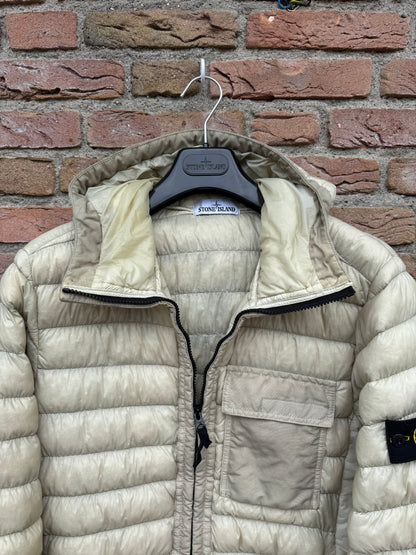 Stone Island Garment Dyed Micro Yarn Down Jacket - M