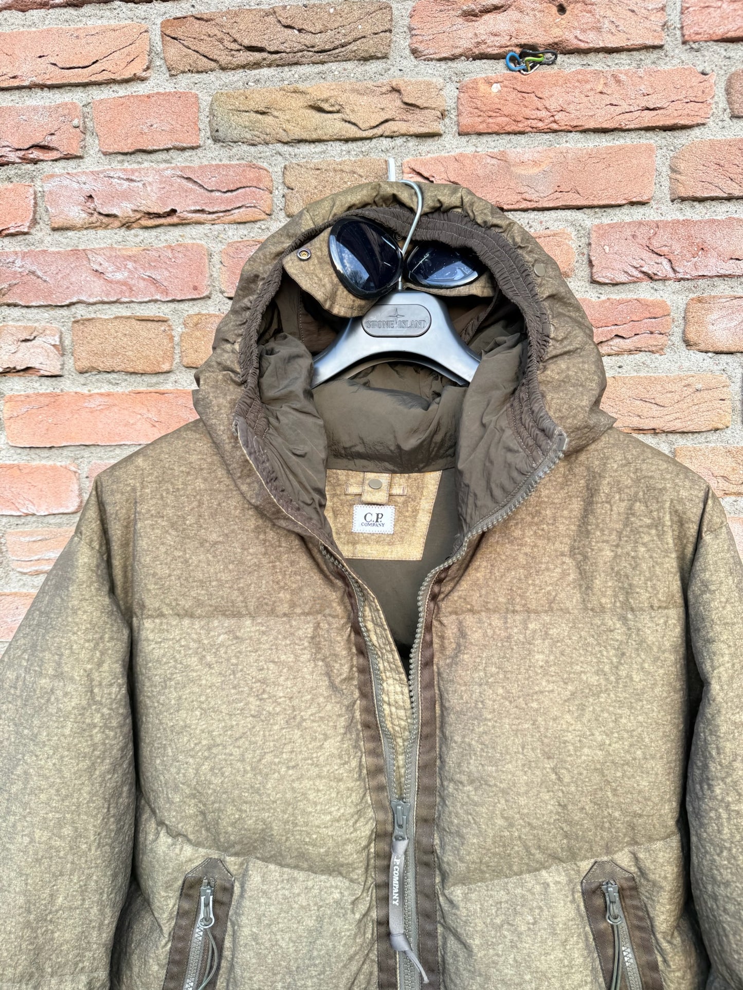 C.P. Company Co-TeD Down Goggle Jacket - XXL