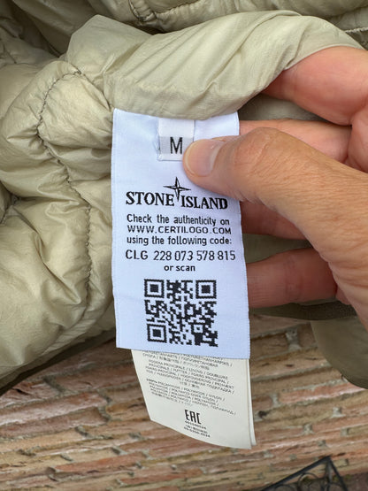 Stone Island Garment Dyed Micro Yarn Down Jacket - M