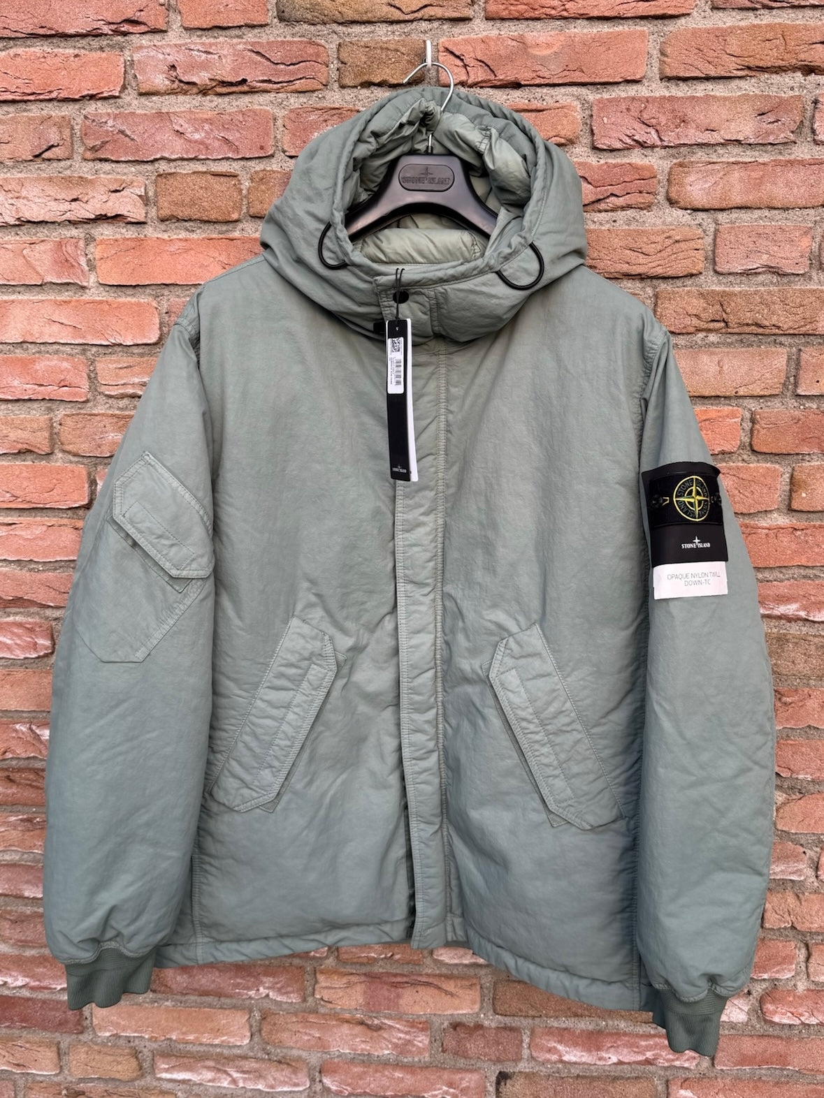 Stone Island Opaque Nylon Twill Down-TC Jacket - XL