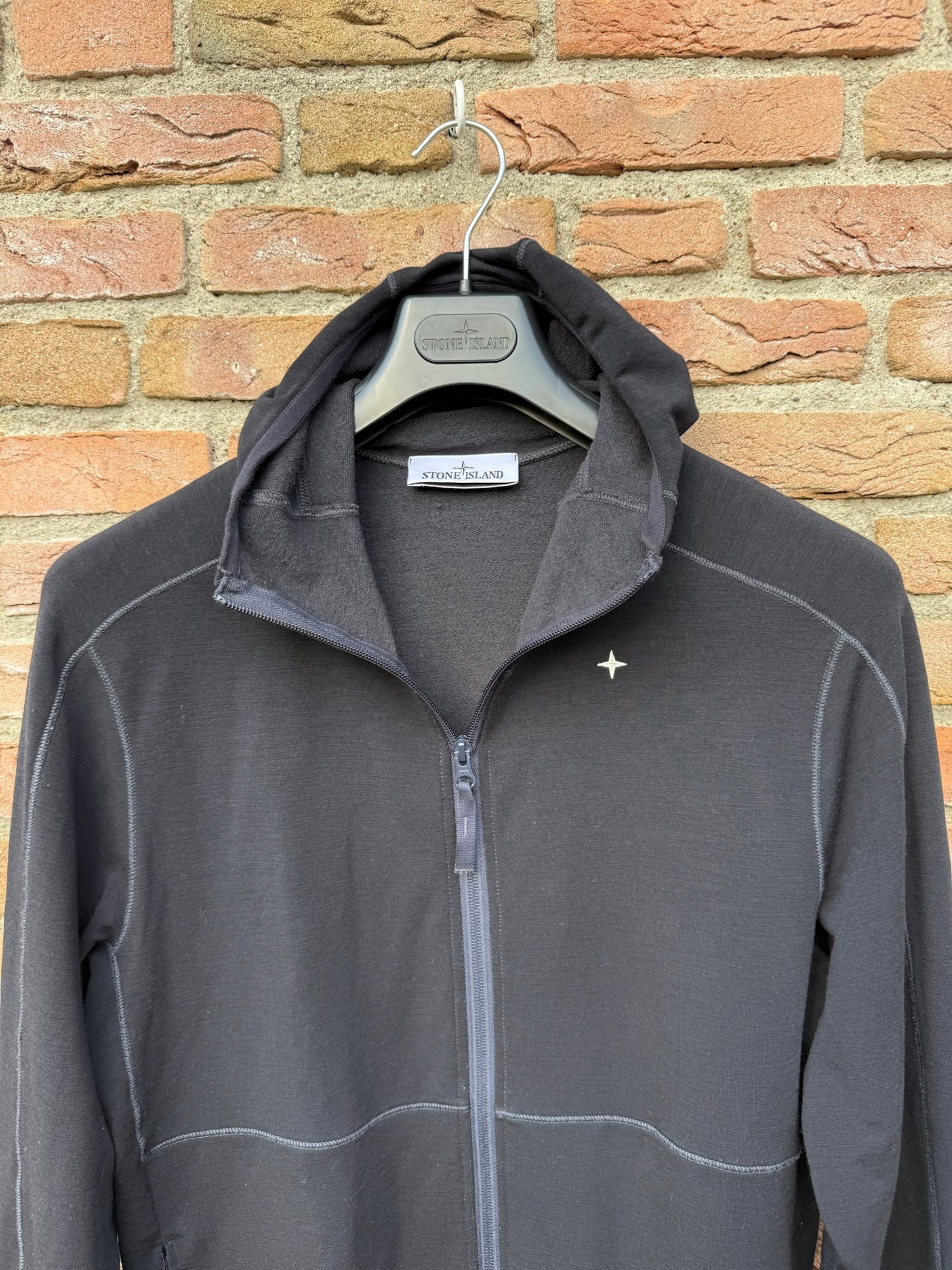Stone Island Stellina Zipped Hoodie - M