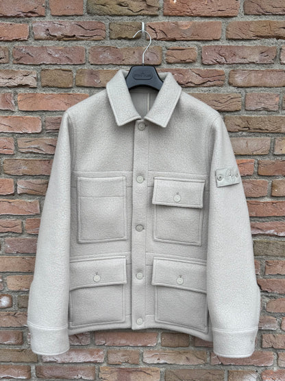 Stone Island Heavy Melton Ghost Jacket - M